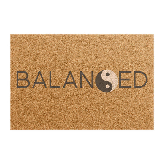 Balanced Yin Yang - Doormat