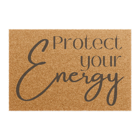 Protect Your Energy - Doormat