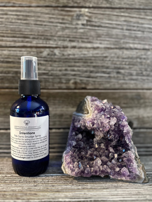 INTENTIONS - Smokeless Palo Santo Smudge Spray