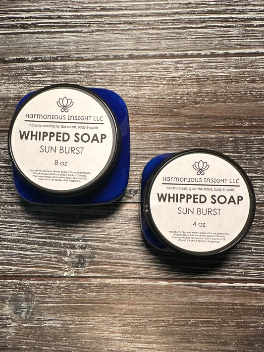 SUNBURST Whipped Soap