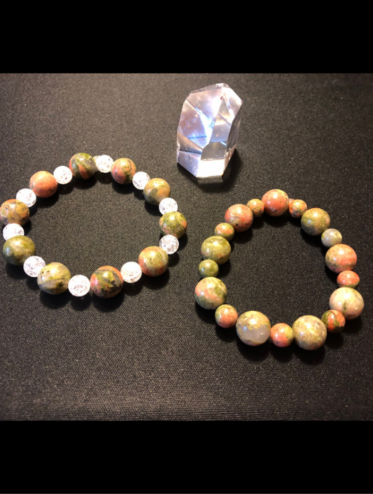 INSIGHT Bracelets - HEALING Series (Unakite Jasper)