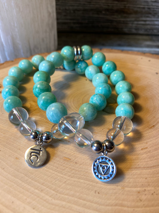 Harmonious Insight Chakra Bracelet - THROAT CHAKRA