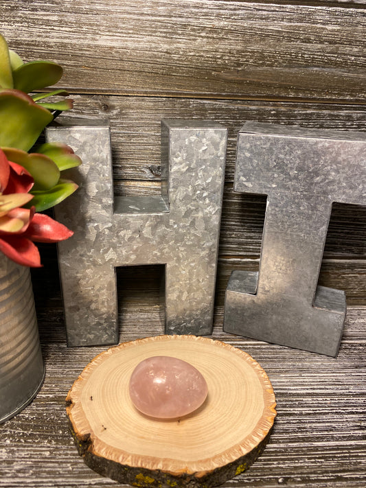 ROSE QUARTZ YONI EGGS - GIA Certified
