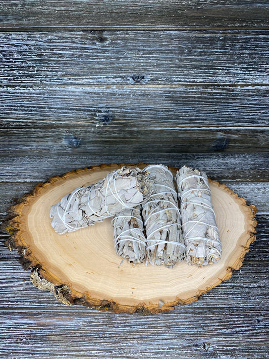 California White Sage - Mini Smudge Sticks (Twin Pack)