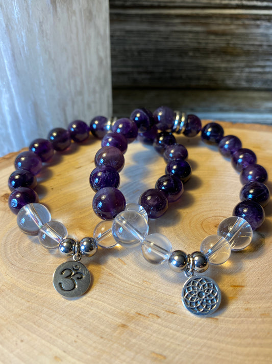 Harmonious Insight Chakra Bracelet - CROWN CHAKRA