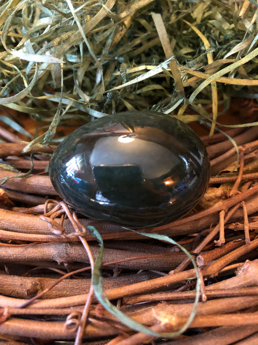 NEPHRITE JADE YONI EGGS - GIA Certified