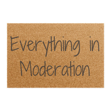 Everything in Moderation - Doormat