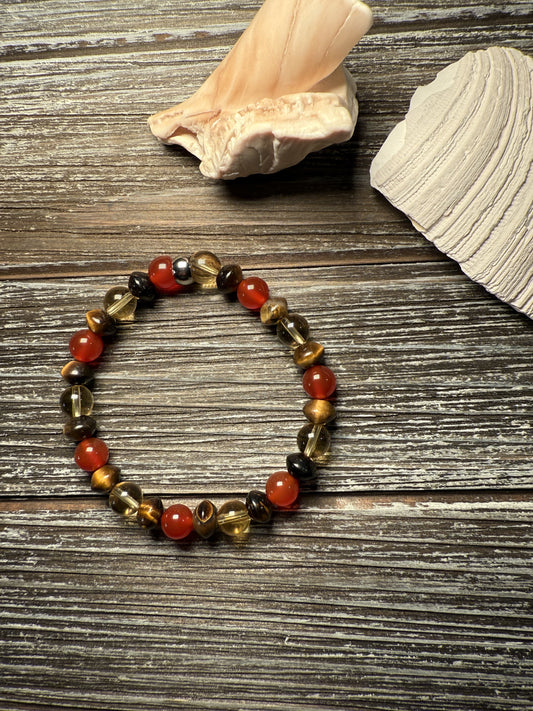 INSIGHT Bracelets - BALANCE Series (Tiger Eye, Carnelian and Citrine)