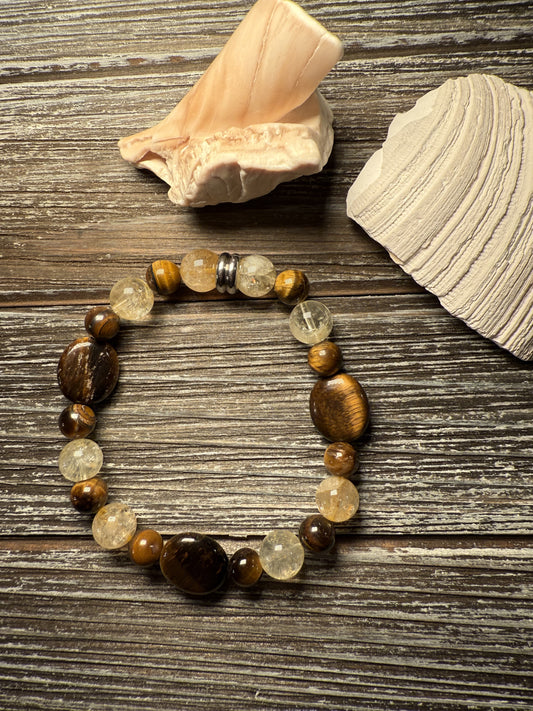 INSIGHT Bracelets - BALANCE Series (Tiger Eye and Citrine) #2