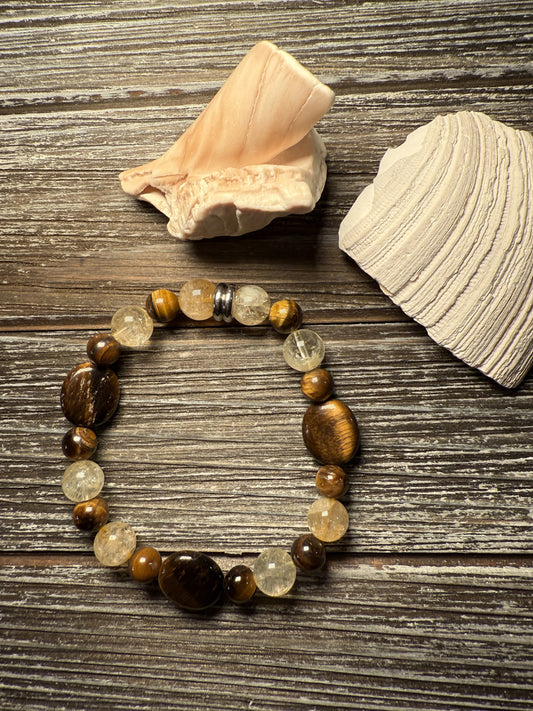 INSIGHT Bracelets - BALANCE Series (Tiger Eye and Citrine) #2