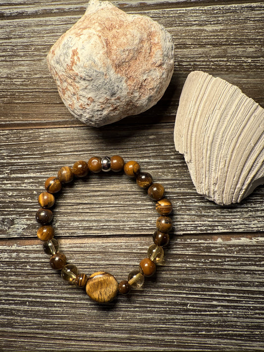 INSIGHT Bracelets - BALANCE Series (Tiger Eye and Citrine) #1