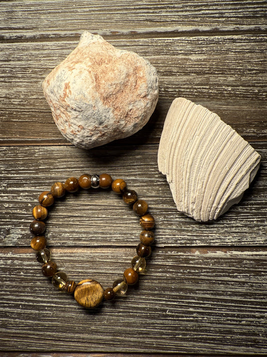 INSIGHT Bracelets - BALANCE Series (Tiger Eye and Citrine) #1