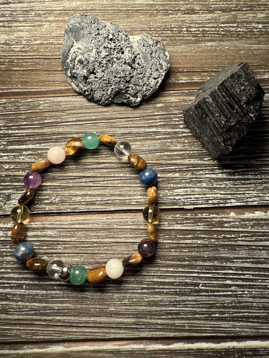 INSIGHT Bracelets - BALANCE Series (Tiger Eye with Multiple Stones)