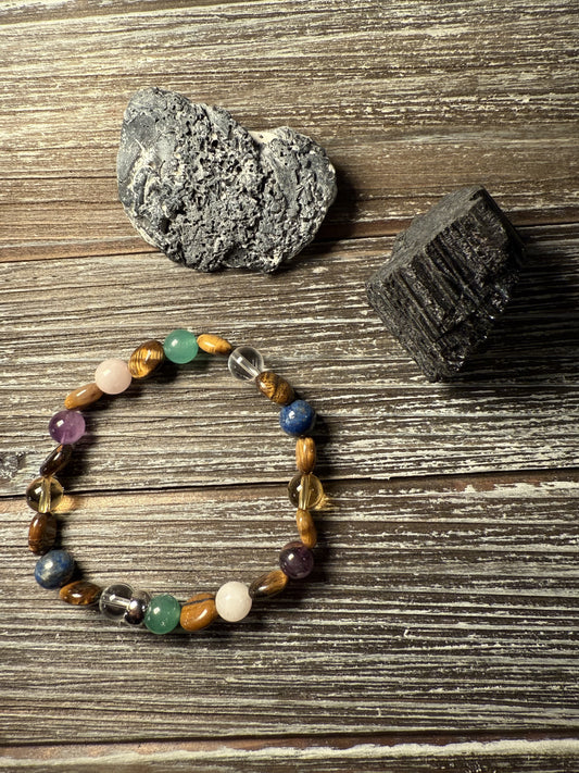 INSIGHT Bracelets - BALANCE Series (Tiger Eye with Multiple Stones)