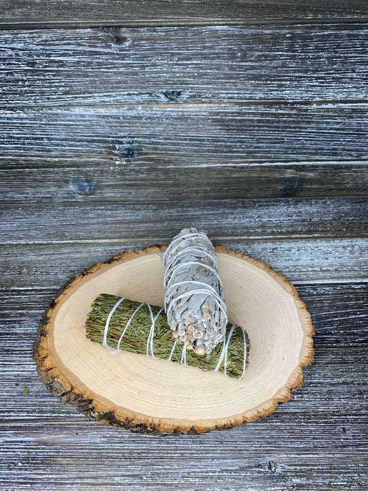 California White Sage & Cedar - Mini Smudge Sticks