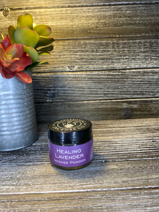 Healing Lavender Natural Incense Powder