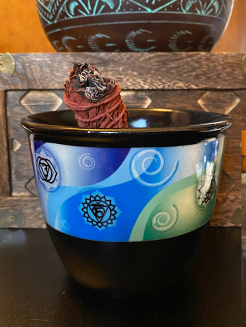 Chakra Smudge Pot