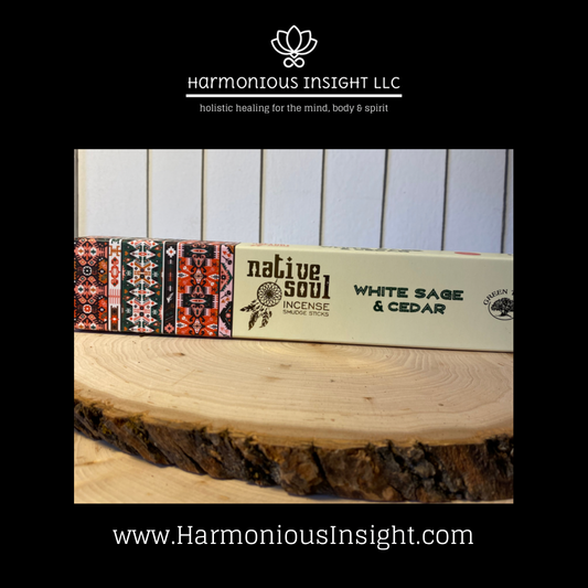 Native Soul - White Sage & Cedar Incense Sticks