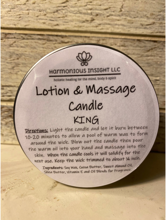 Lotion and Massage Candles